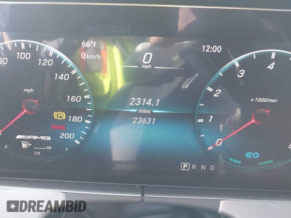 2020 Mercedes-Benz AMG GT 53 z VIN W1K7X6BB6LA016543, wystawiony jako IAAI lot #41793653 z przebiegiem 23 631 mil mil oraz . Historia ofert i sprzedaży dostępna na DreamBid. Obrazek 7.