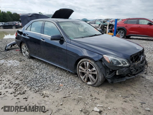 2016 Mercedes-Benz E 350 Sport with VIN WDDHF5KB7GB192275, listed as a Copart auction lot 55224595 with 111,482 mi miles and Salvage title. Bid and sale history available at DreamBid. Image 4.