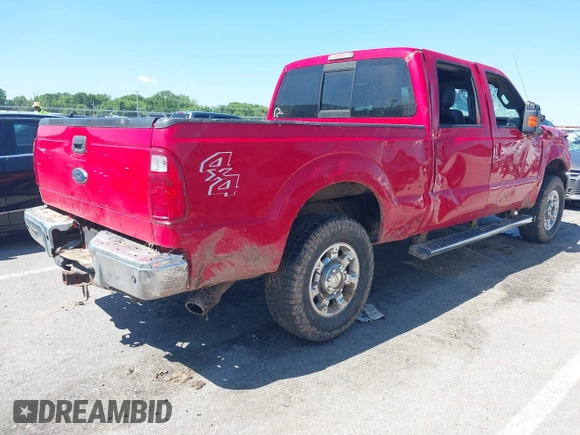 2012 Ford F-250 XL with VIN 1FT7W2B61CEC44435, listed as a IAAI auction lot 42364911 with Not provided miles and . Bid and sale history available at DreamBid. Image 4.