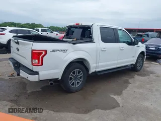 2016 Ford F-150 XLT with VIN 1FTEW1EP1GFC57935, listed as a IAAI auction lot 42349919 with 71,165 mi miles and . Bid and sale history available at DreamBid. Image 4.