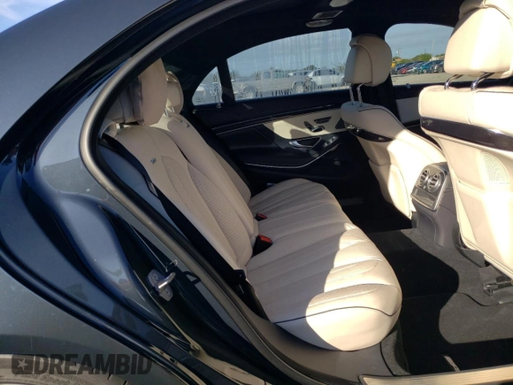 2020 Mercedes-Benz S 63 AMG with VIN WDDUG8JBXLA510324, listed as a Copart auction lot 72446062 with 34,293 mi miles and . Bid and sale history available at DreamBid. Image 10.