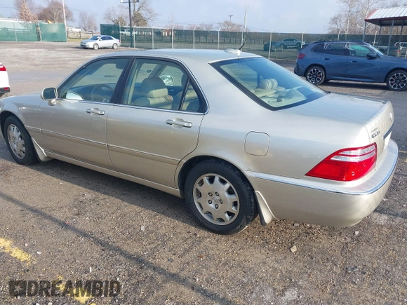 2004 Acura RL w/Navigation System z VIN JH4KA96664C001291, wystawiony jako IAAI lot #41678449 z przebiegiem 83 954 mil mil oraz . Historia ofert i sprzedaży dostępna na DreamBid. Obrazek 3.