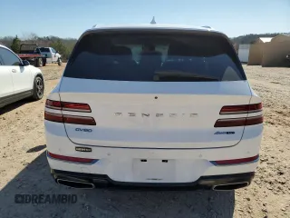 2023 Genesis GV80 z VIN KMUHCESC7PU147303, wystawiony jako Copart lot #48318015 z przebiegiem 24 954 mil mil oraz Szkody całkowita. Historia ofert i sprzedaży dostępna na DreamBid. Obrazek 6.