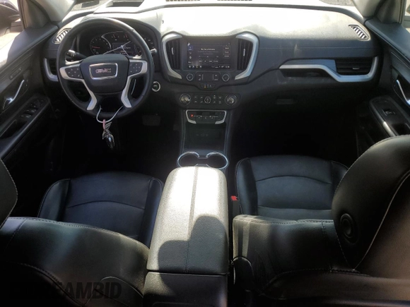 2023 GMC Terrain SLT with VIN 3GKALVEG4PL154145, listed as a Copart auction lot 89008375 with 55,445 mi miles and Salvage Title. Bid and sale history available at carsss.com. Image 8.