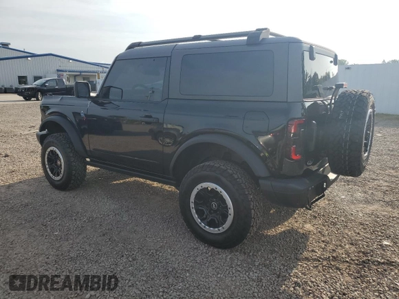 2024 Ford Bronco Black Diamond with VIN 1FMDE1AP3RLA66439, listed as a Copart auction lot 64542095 with 3,055 mi miles and Salvage title. Bid and sale history available at DreamBid. Image 2.