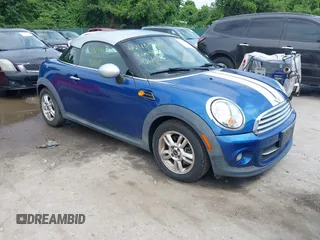 2012 MINI Coupe z VIN WMWSX1C50CT163801, wystawiony jako IAAI lot #42438465 z przebiegiem 92 403 mil mil oraz . Historia ofert i sprzedaży dostępna na DreamBid. Obrazek 1.