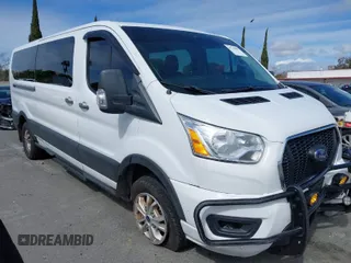 2021 Ford Transit Passenger XL with VIN 1FBAX2Y88MKA15155, listed as a IAAI auction lot 41730982 with 70,357 mi miles. Bid and sale history available at carsss.com. Image 1.