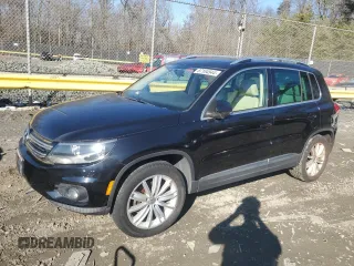 2013 Volkswagen Tiguan SE z VIN WVGBV7AX3DW535739, wystawiony jako Copart lot #87104544 z przebiegiem 117 356 mil mil oraz Czysty tytuł • Clean title. Historia ofert i sprzedaży dostępna na DreamBid. Obrazek 1.