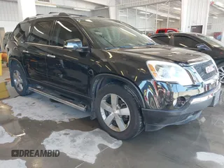 2011 GMC Acadia SLT1 with VIN 1GKKRRED8BJ403868, listed as a IAAI auction lot 41304892 with 190,576 mi miles and . Bid and sale history available at DreamBid. Image 1.
