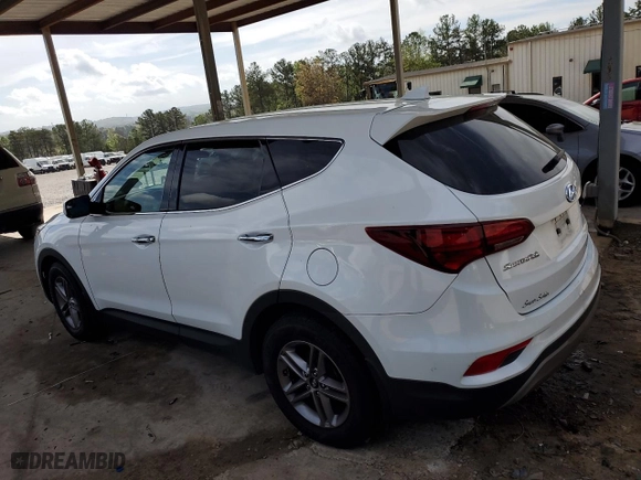 2017 Hyundai Santa Fe Sport 2.4L with VIN 5NMZT3LB8HH028542, listed as a Copart auction lot 51770585 with 145,466 mi miles and Clean Title. Bid and sale history available at carsss.com. Image 2.
