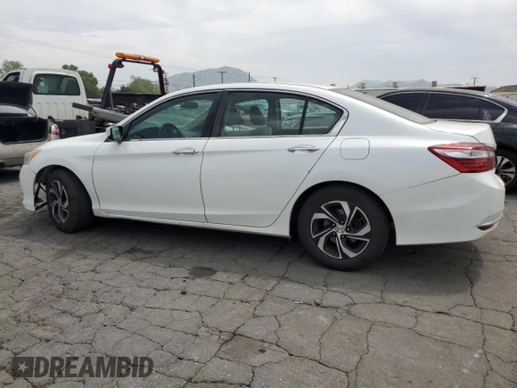 2017 Honda Accord LX with VIN 1HGCR2F34HA229188, listed as a Copart auction lot 53158835 with 163,258 mi miles and Salvage Title. Bid and sale history available at carsss.com. Image 2.