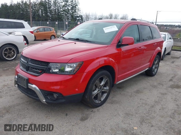 2017 Dodge Journey Crossroad Plus with VIN 3C4PDDGG4HT517717, listed as a IAAI auction lot 41815676 with 103,021 mi miles and . Bid and sale history available at DreamBid. Image 2.