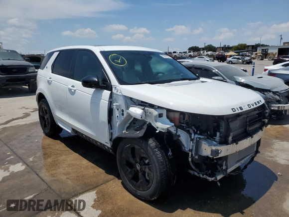 2020 Land Rover Discovery Sport S R-Dynamic with VIN SALCT2FX2LH833799, listed as a Copart auction lot 59515224 with 12,843 mi miles and Salvage Title. Bid and sale history available at carsss.com. Image 4.