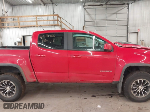 2018 Chevrolet Colorado 4WD ZR2 with VIN 1GCGTEEN6J1154778, listed as a IAAI auction lot 41191488 with 93,560 mi miles. Bid and sale history available at carsss.com. Image 14.