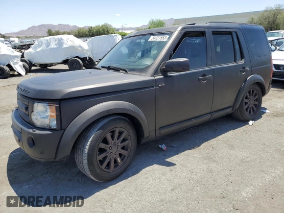 2008 Land Rover LR3 SE with VIN SALAE25428A465973, listed as a Copart auction lot 54921553 with 252,297 mi miles and Salvage title. Bid and sale history available at DreamBid. Image 1.