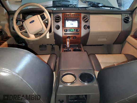 2007 Ford Expedition Max Eddie Bauer with VIN 1FMFK18577LA30515, listed as a Copart auction lot 88598315 with 143,270 mi miles and Salvage Title. Bid and sale history available at DreamBid. Image 8.