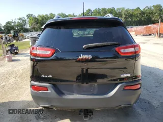 2018 Jeep Cherokee Latitude Tech Connect with VIN 1C4PJMCX7JD500971, listed as a Copart auction lot 57604465 with 133,293 mi miles and Salvage title. Bid and sale history available at DreamBid. Image 6.