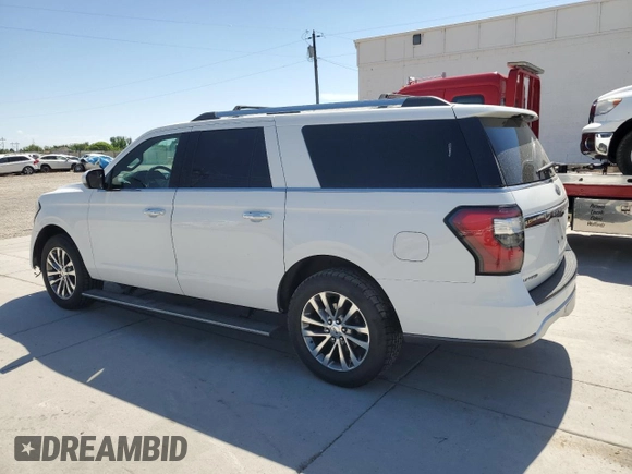 2018 Ford Expedition Max Limited with VIN 1FMJK2AT8JEA16174, listed as a Copart auction lot 58076105 with 151,165 mi miles and Salvage title. Bid and sale history available at DreamBid. Image 2.