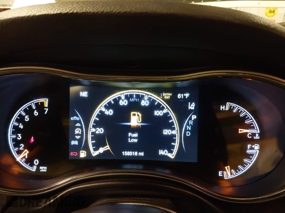 2017 Jeep Grand Cherokee Trailhawk with VIN 1C4RJFLG7HC712208, listed as a IAAI auction lot 42174543 with 158,518 mi miles and . Bid and sale history available at DreamBid. Image 7.