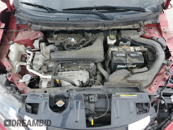 2017 Nissan Rogue SL with VIN JN8AT2MT3HW392254, listed as a Copart auction lot 51855645 with 168,069 mi miles and Salvage Title. Bid and sale history available at DreamBid. Image 12.