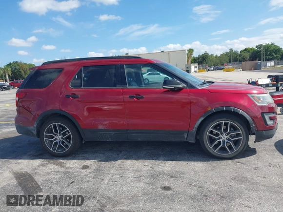 2016 Ford Explorer Sport with VIN 1FM5K8GT8GGC30512, listed as a IAAI auction lot 42190055 with 205,142 mi miles and . Bid and sale history available at carsss.com. Image 13.