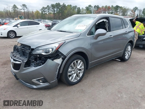 2019 Buick Envision Premium with VIN LRBFX3SX6KD015596, listed as a IAAI auction lot 41925837 with 22,573 mi miles and . Bid and sale history available at DreamBid. Image 18.