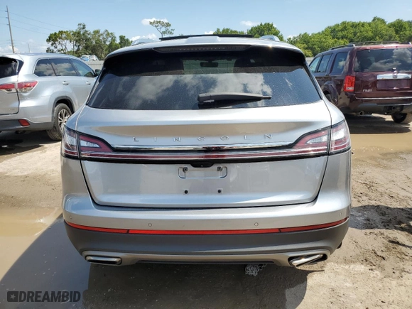 2021 Lincoln Nautilus Reserve with VIN 2LMPJ6K94MBL00316, listed as a Copart auction lot 57803183 with 33,703 mi miles. Bid and sale history available at carsss.com. Image 6.
