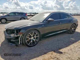 2019 Audi A6 Prestige with VIN WAUM2AF28KN038671, listed as a Copart auction lot 61748845 with 88,718 mi miles and Salvage title. Bid and sale history available at DreamBid. Image 1.