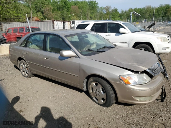 2004 Toyota Avalon XL with VIN 4T1BF28B34U378476, listed as a Copart auction lot 53624255 with 234,392 mi miles and Salvage Title. Bid and sale history available at carsss.com. Image 4.