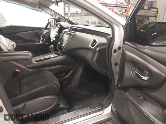2019 Nissan Murano SL with VIN 5N1AZ2MS2KN111958, listed as a IAAI auction lot 41454236 with 55,692 mi miles and . Bid and sale history available at DreamBid. Image 5.