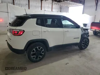 2019 Jeep Compass Trailhawk with VIN 3C4NJDDB2KT739530, listed as a Copart auction lot 55241795 with 80,541 mi miles and Salvage title. Bid and sale history available at DreamBid. Image 3.
