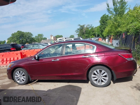 2011 Honda Accord EX-L with VIN 1HGCP3F88BA017635, listed as a IAAI auction lot 42560130 with 269,320 mi miles and . Bid and sale history available at DreamBid. Image 14.