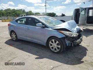 2013 Hyundai Elantra Limited with VIN KMHDH4AE4DU781496, listed as a Copart auction lot 55837765 with 149,815 mi miles and Salvage Title. Bid and sale history available at DreamBid. Image 4.