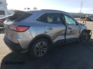 2021 Ford Escape SEL with VIN 1FMCU0H6XMUA57181, listed as a Copart auction lot 49825065 with 80,293 mi miles and Salvage title. Bid and sale history available at DreamBid. Image 3.