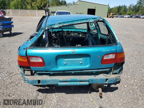 1993 Honda Civic z VIN 2HGEH2469PH503008, wystawiony jako Copart lot #59558385 z przebiegiem Nie podano mil oraz Czysty tytuł • Clean title. Historia ofert i sprzedaży dostępna na DreamBid. Obrazek 6.