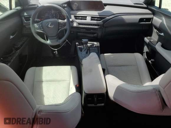 2022 Lexus UX 200 with VIN JTHP3JBH2N2046468, listed as a Copart auction lot 60145295 with 46,107 mi miles and Salvage title. Bid and sale history available at DreamBid. Image 8.