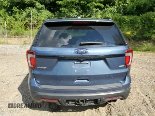 2019 Ford Explorer Sport with VIN 1FM5K8GT9KGB00263, listed as a Copart auction lot 61103165 with Not provided miles and Salvage title. Bid and sale history available at DreamBid. Image 6.