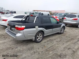 2003 Subaru Baja with VIN 4S4BT61C736102629, listed as a IAAI auction lot 41582142 with 192,079 mi miles. Bid and sale history available at carsss.com. Image 4.