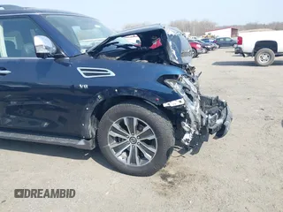 2020 Nissan Armada SL with VIN JN8AY2NDXLX017988, listed as a IAAI auction lot 41803358 with Not Provided miles. Bid and sale history available at carsss.com. Image 6.