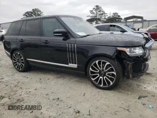 2017 Land Rover Range Rover HSE z VIN SALGS2FK9HA325581, wystawiony jako Copart lot #80923614 z przebiegiem 124 193 mil mil oraz Szkoda całkowita • Salvage title. Historia ofert i sprzedaży dostępna na DreamBid. Obrazek 4.