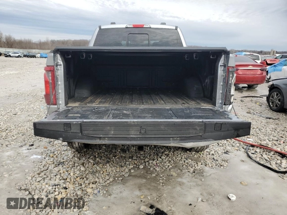 2024 Ford F-150 XLT with VIN 1FTFW3L82RFC22285, listed as a Copart auction lot 46424165 with 4,746 mi miles and Salvage Title. Bid and sale history available at carsss.com. Image 6.