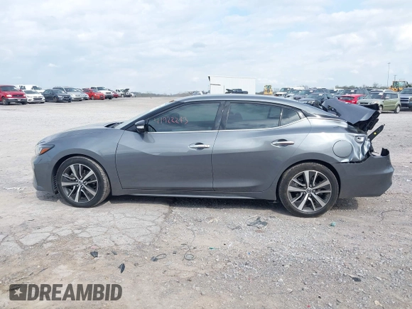 2020 Nissan Maxima SV with VIN 1N4AA6CV8LC381729, listed as a IAAI auction lot 41922243 with 78,766 mi miles. Bid and sale history available at carsss.com. Image 14.