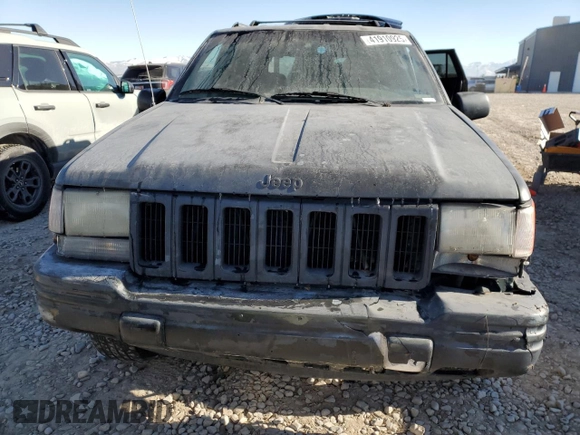1997 Jeep Grand Cherokee Limited with VIN 1J4GZ78Y1VC563890, listed as a Copart auction lot 41910925 with 0 mi miles and Clean Title. Bid and sale history available at carsss.com. Image 5.