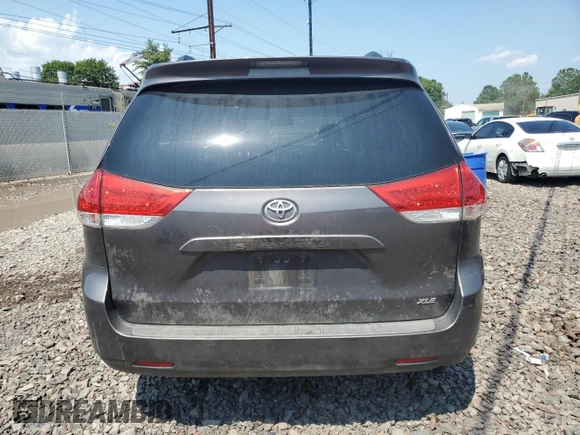 2012 Toyota Sienna XLE AAS with VIN 5TDYK3DC3CS237344, listed as a Copart auction lot 63271815 with 105,860 mi miles and Salvage title. Bid and sale history available at DreamBid. Image 6.