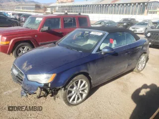 2016 Audi A3 2.0T Premium Plus with VIN WAU38LFF3G1081905, listed as a Copart auction lot 71892922 with 52,506 mi miles. Bid and sale history available at carsss.com. Image 1.