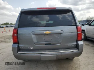 2020 Chevrolet Tahoe Premier with VIN 1GNSKCKC7LR125399, listed as a Copart auction lot 54702635 with 134,684 mi miles and Salvage title. Bid and sale history available at DreamBid. Image 6.