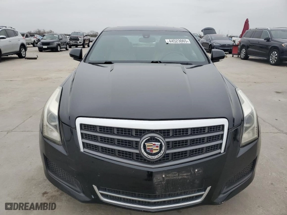 2013 Cadillac ATS Luxury with VIN 1G6AB5R32D0142075, listed as a Copart auction lot 44523065 with 123,665 mi miles and Salvage Title. Bid and sale history available at carsss.com. Image 5.