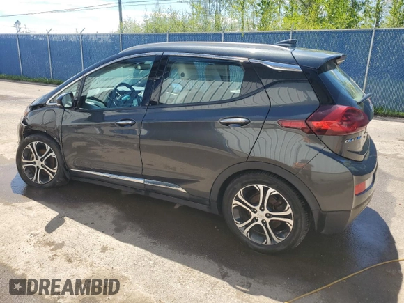 2019 Chevrolet Bolt EV Premier z VIN 1G1FZ6S07K4145685, wystawiony jako Copart lot #58648505 z przebiegiem 157 613 mil mil oraz Szkoda całkowita • Salvage title. Historia ofert i sprzedaży dostępna na DreamBid. Obrazek 2.