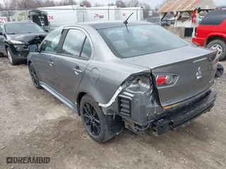 2017 Mitsubishi Lancer ES with VIN JA32U2FU6HU010683, listed as a IAAI auction lot 41866645 with 83,439 mi miles. Bid and sale history available at carsss.com. Image 3.