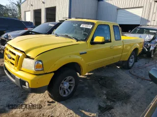 2007 Ford Ranger XL with VIN 1FTYR14U67PA02946, listed as a Copart auction lot 82765074 with 210,097 mi miles and Salvage Title. Bid and sale history available at carsss.com. Image 1.
